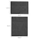 image 3 of Van Carpet Lining & Storage Pouches - Anthracite Grey | Grey