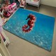 image 4 of Mediterranean Seahorse (Rug) Blue | M