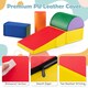 image 9 of COSTWAY 5 Pieces Kids Climb and Crawl Foam Play Set Children's Educational Software