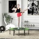 image 7 of HOMCOM Trampoline Outdoor Bouncer Jumper Adjustable Handle, Green