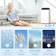 image 4 of HOMCOM 12000 BTU Portable Air Conditioner Unit with WiFi Smart App, 26m²