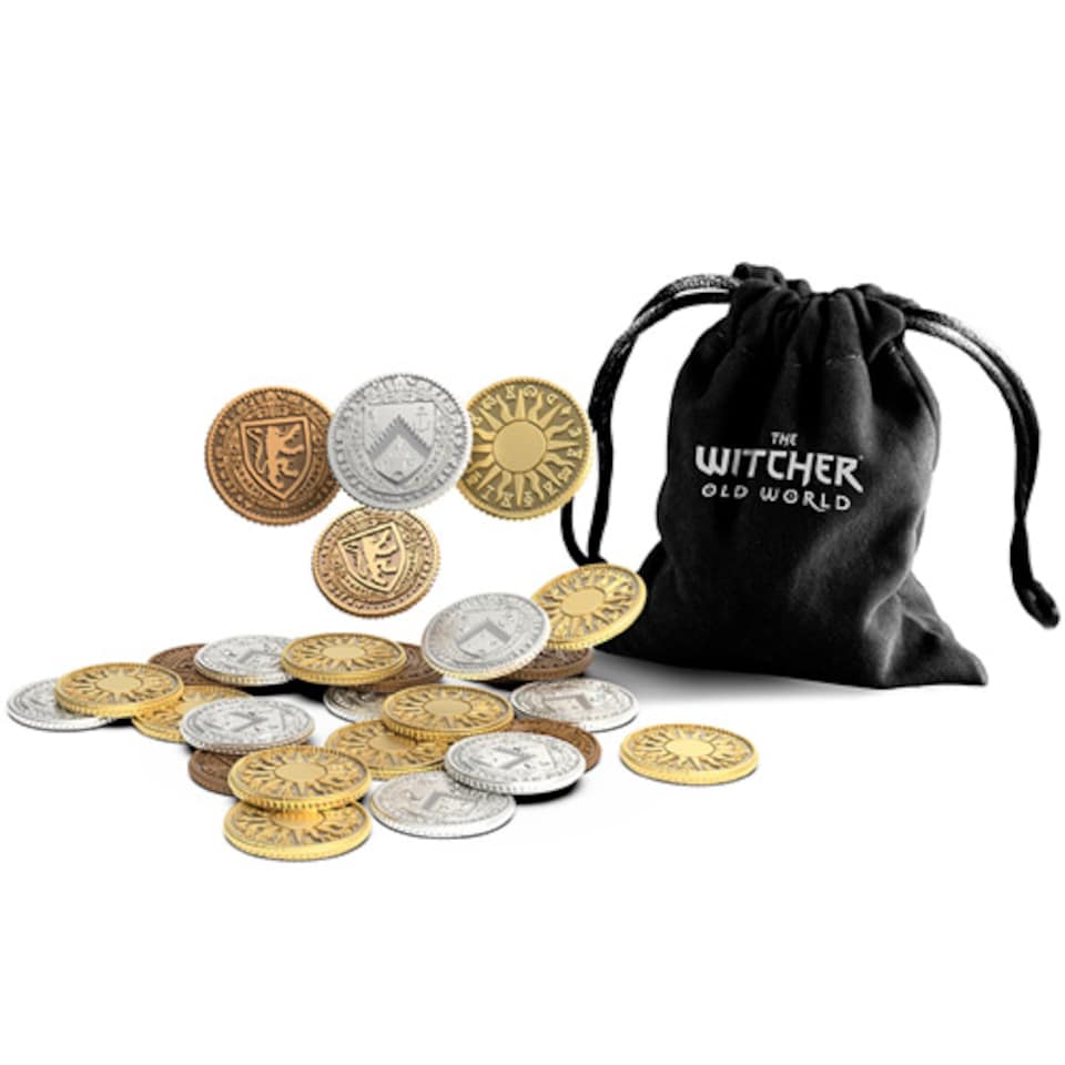 The Witcher: Old World - Metal Coins