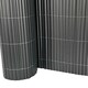 image 8 of Oypla 1m x 4m Grey PVC Outdoor Garden Fencing Privacy Screen Roll Grey