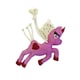 image 1 of Hy Twinkle The Unicorn Horse Toy - Pink/Red - One Size