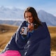 image 2 of Premium Waterproof Lightweight Sleeping Bag - Pink - 3-4 Seasons
