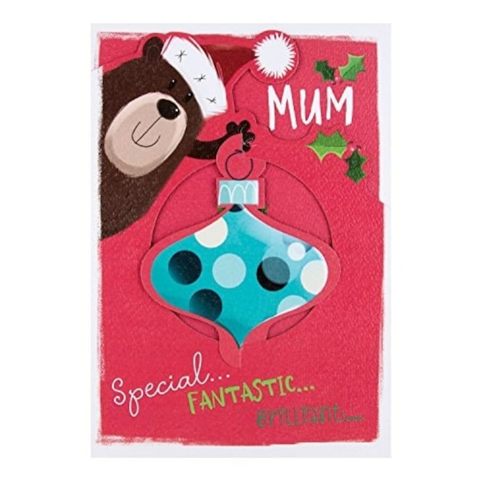image 1 of Mum Christmas Card 'Fantastic'