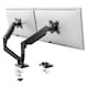 image 1 of VonHaus Gas Powered Dual Monitor Stand for 10-32" Screens