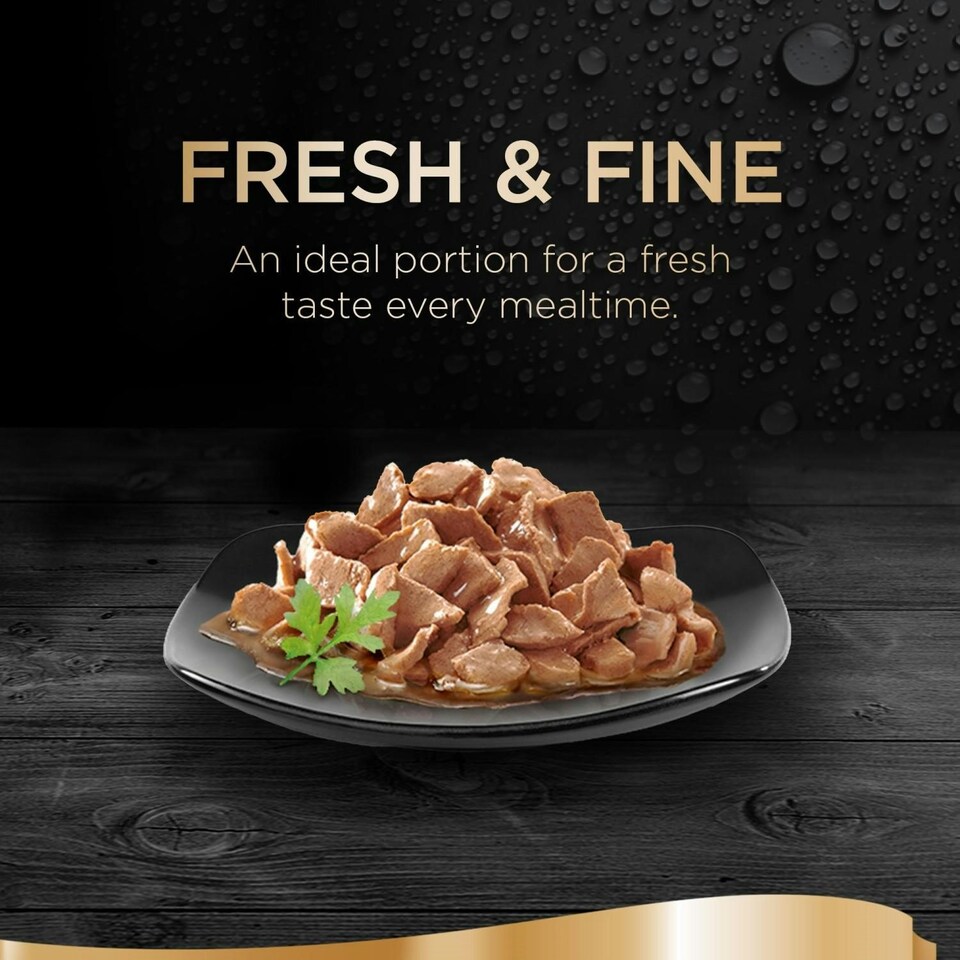 image 1 of 150 x 50g Sheba Fresh & Fine Adult Wet Cat Food Pouches Mixed Poultry in Gravy