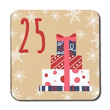Advent calendar 25 days of christmas (coaster)
