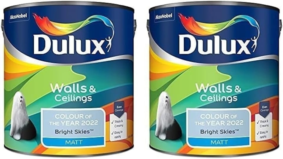image 1 of Dulux Matt Bright Skies 2.5L