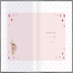 image 2 of Boofle Laying on Top Of Red Heart Girlfriend Valentine's Day Card