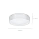 image 3 of EGLO Pasteri White Fabric & Plastic LED Ceiling Light | White