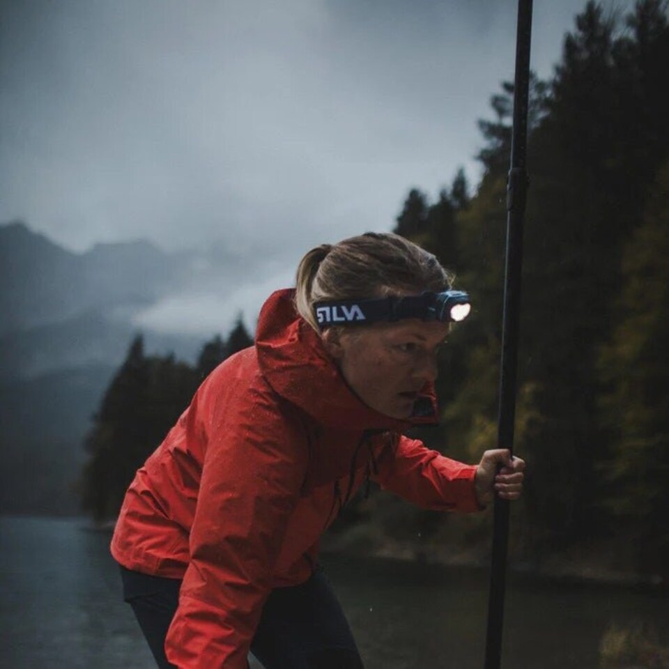 image 1 of Silva Head Torch Dust Tight Water and Shock Resistant Black Discover 500 Lumen