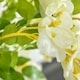 image 6 of HOMCOM Artificial Realistic White Wisteria Tree Faux Plant for Indoor Décor