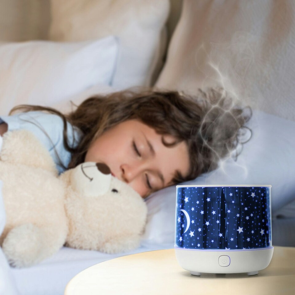 image 1 of Dream Time Aroma Diffuser, Humidifier and Night Light
