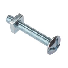 Forgefix Roofing Bolts & Square Nuts, Zp - Multi Colour - M8 x 60