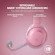 image 4 of Razer Barracuda X Wireless Quartz Pink Gaming Headset Pink