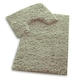 image 1 of VELVETIO Bath Mats & Pedestal Mat Set Anti Slip Super Soft Water Absorbent Pink | Blush Pink