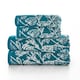 image 5 of Secret Garden Yarn Dyed Jacquard 100% Cotton Towels  550gsm Green | Sage | Hand towel