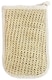 image 3 of Balmy Naturel  Coarse And Natural Sisal Bath Mitt | White