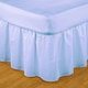 image 2 of Belledorm Easy Fit Frilled Platform Valance - Duck Egg Blue - Single