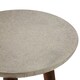 image 3 of Interiors by Premier Sturdy Metal And White Finish Carve Side Table, Versatile Side Table By Couch, Classic Profile Corner Table