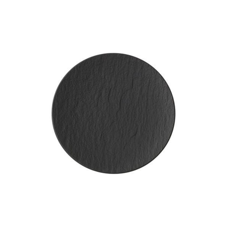 image 1 of Villeroy & Boch Manufacture Rock Noire 16cm Bread & Butter Plate