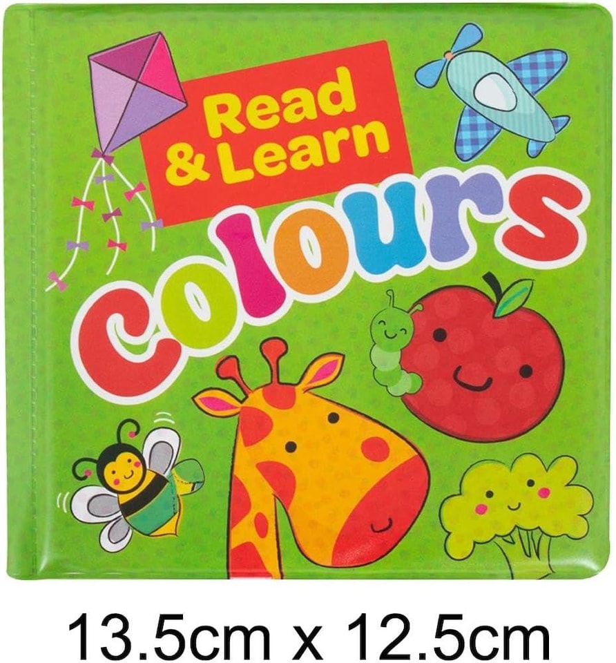 image 1 of Pack Of 4 Baby Bath Books Educational Number Letters Stimulating Sensory