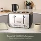 image 4 of Hamilton Beach Harmony 4 Slice Toaster Espresso