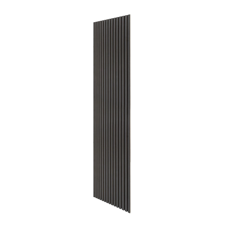 image 1 of Acoustic Slat Wall Panel – Anthracite Grey