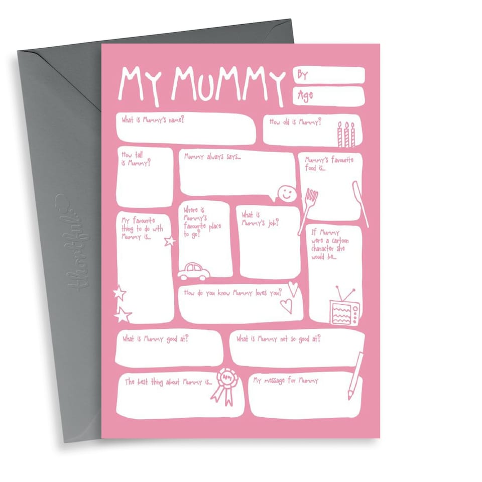 image 1 of Cute DIY Mother's Day Card For Mum