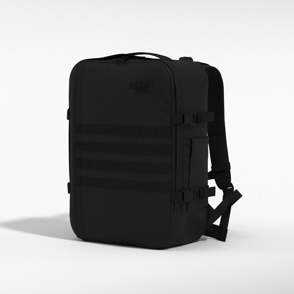image 1 of Military Backpack 44L Absolute Black Black