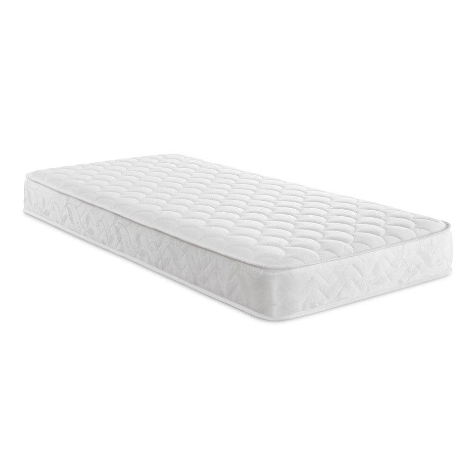 image 1 of Shell Design Hybrid Mattress - 18cm Deep, Soft Feel | White | Single