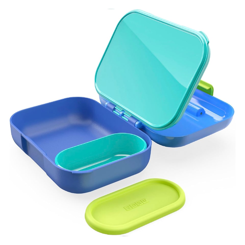 image 1 of Neat Bento Large Lunch Box - Durable Leakproof Food Container for Work | Blue | Blue | Large | 1