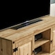 image 2 of Vida Designs Corona 2 Door 1 Shelf Flat Screen TV Unit Stand, Solid Pine Wood