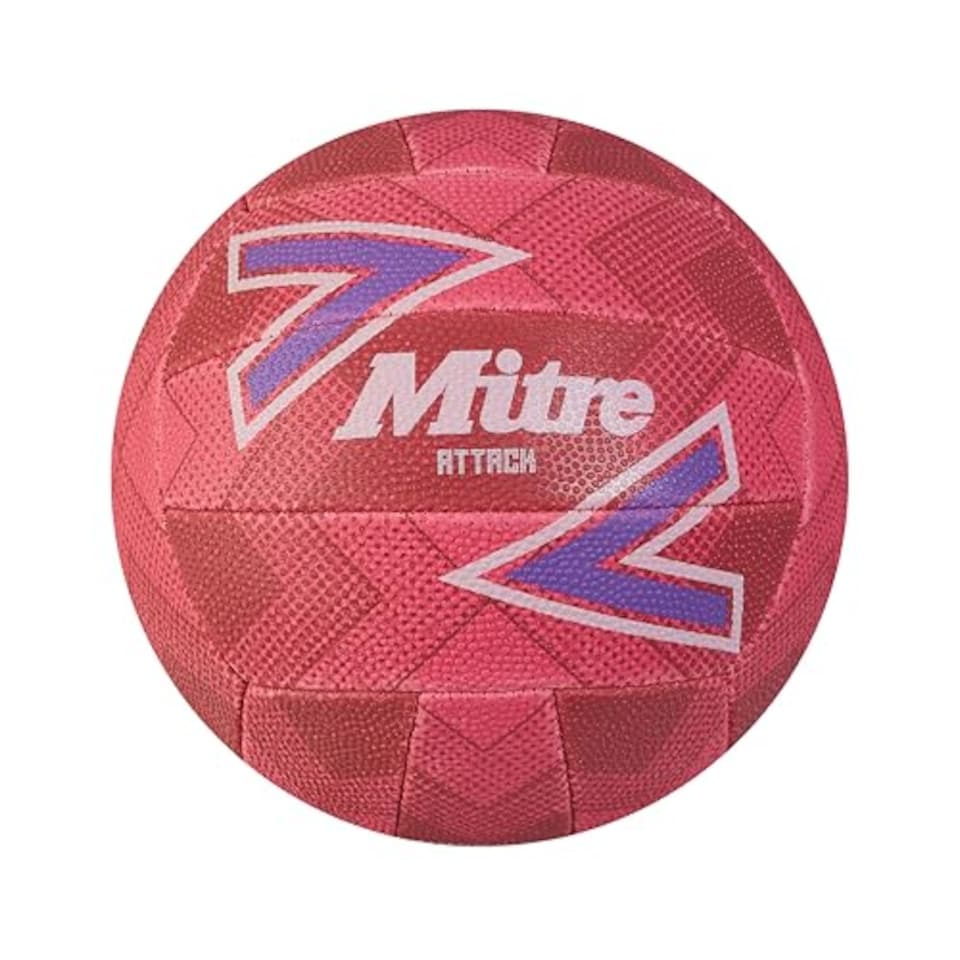 image 1 of Mitre Attack Netball | Popular Style | Interactive Design | Soft-Touch Netball