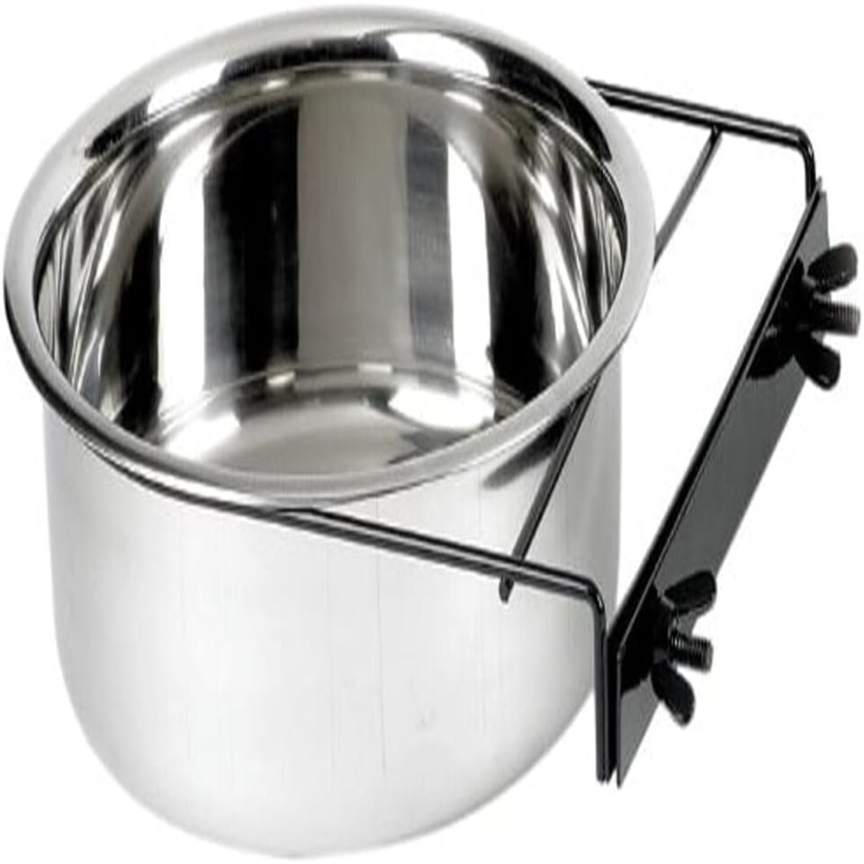 Classic Pet Products Classic Steel Bolt Clamp Coop Cup - 2800 ml