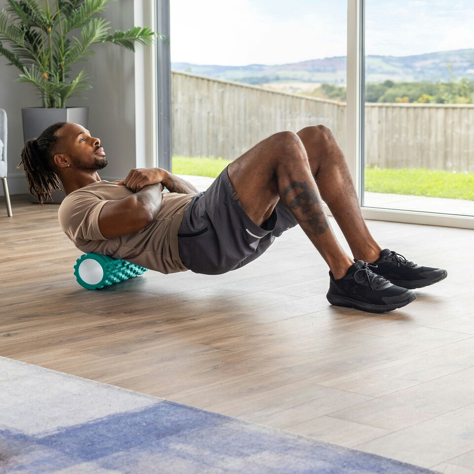 image 1 of Grid Foam Roller - Green