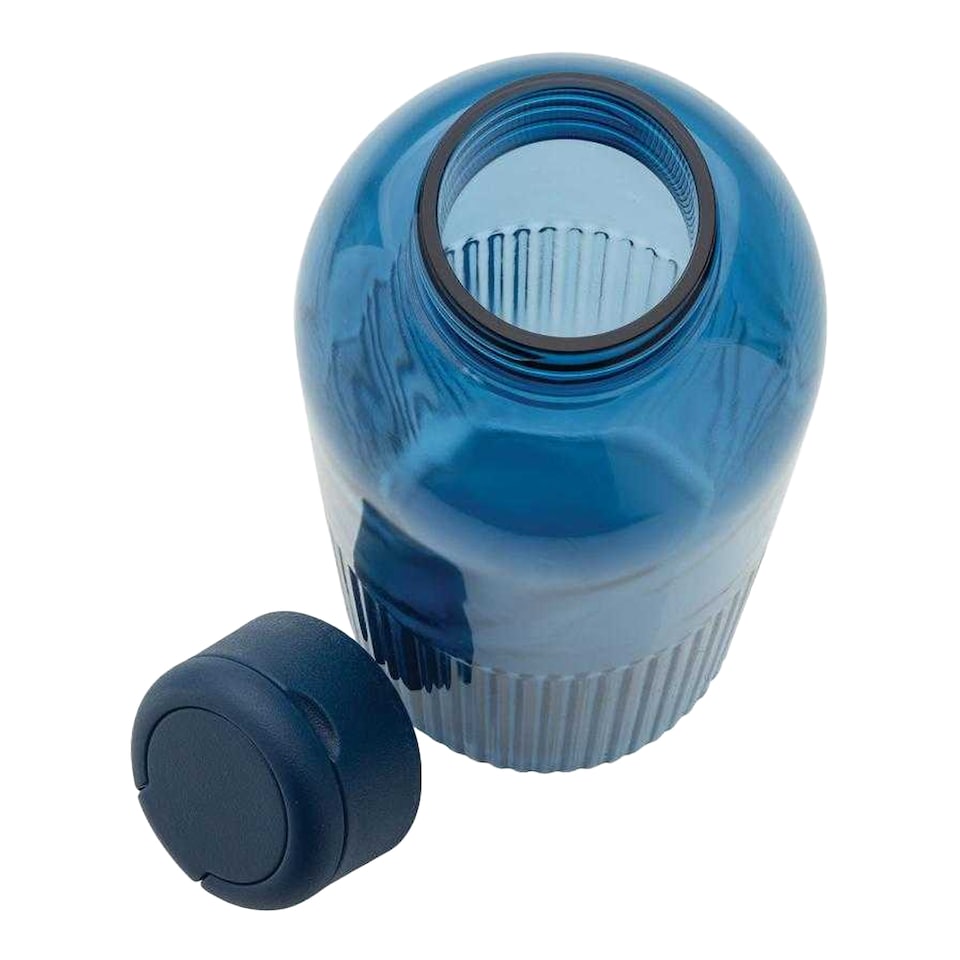 image 1 of XD Collection Ripple RPET 750ml Water Bottle | Blue | Navy | 1