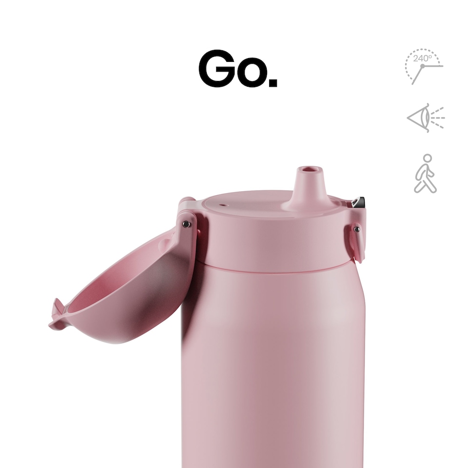 image 1 of ION8 REVIVE Insulated Steel Water Bottle, Dual Tone, 910ml / 30oz