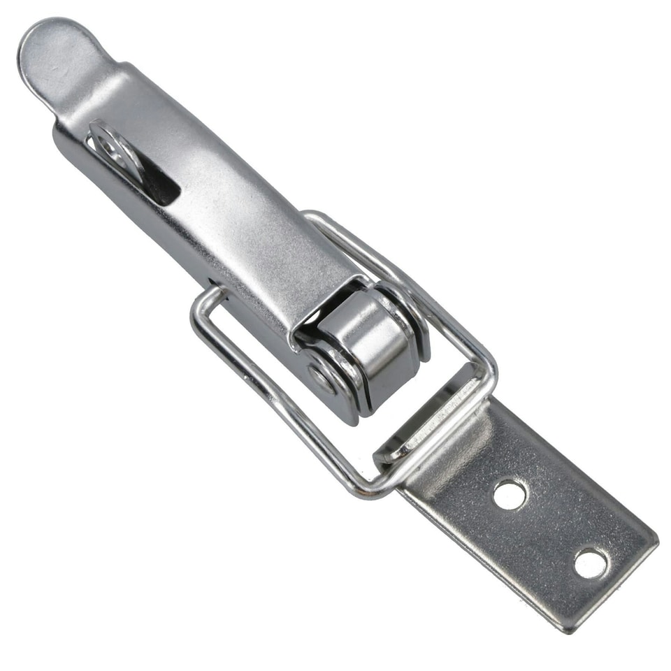 image 1 of 115mm Stainless Steel Bailing Latch 4pk Over Centre Catch Cam Hook Stainless Steel