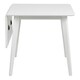 image 2 of Roxby Square Dining Table in White