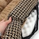 image 5 of Actiaspet Jute Orthopaedic Soft Dog Bed - 40mm Massage Foam Cushion with Fleece Lining & Non Slip Base (Brown, X Large)
