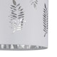 image 3 of Fern - White Cut Out 15.5cm Table Lamp Shade White | Silver