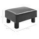 image 7 of HOMCOM Ottoman Footrest Seat Chair Footstool Small PU Leather Home Office Black