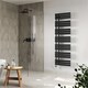image 2 of Percival - Black Electric Towel Rail H1592mm x W500mm 800w Thermostatic