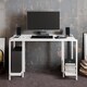 image 2 of Decorotika Reader Computer Desk with Metal Frame - W 120 cm x H 73.8 cm x D 60 cm