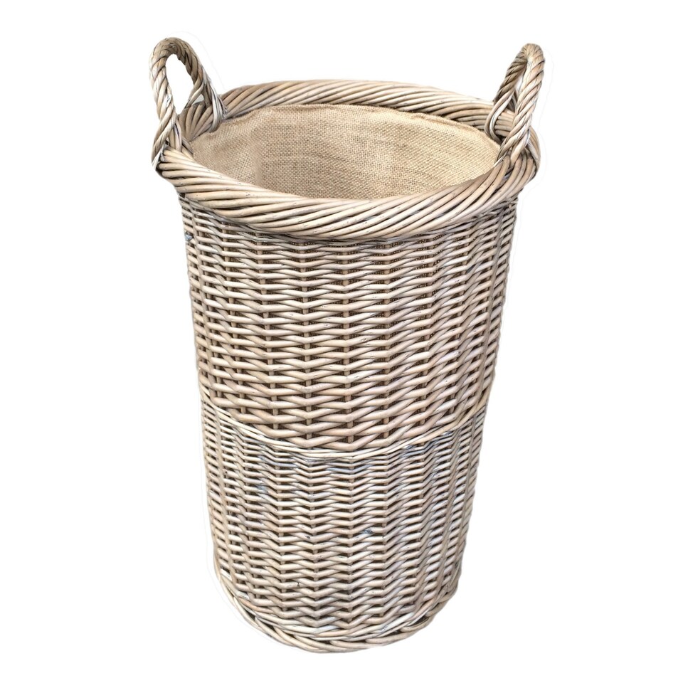 image 1 of Large Antique Wash Umbrella Stand | Brown | Brown | L