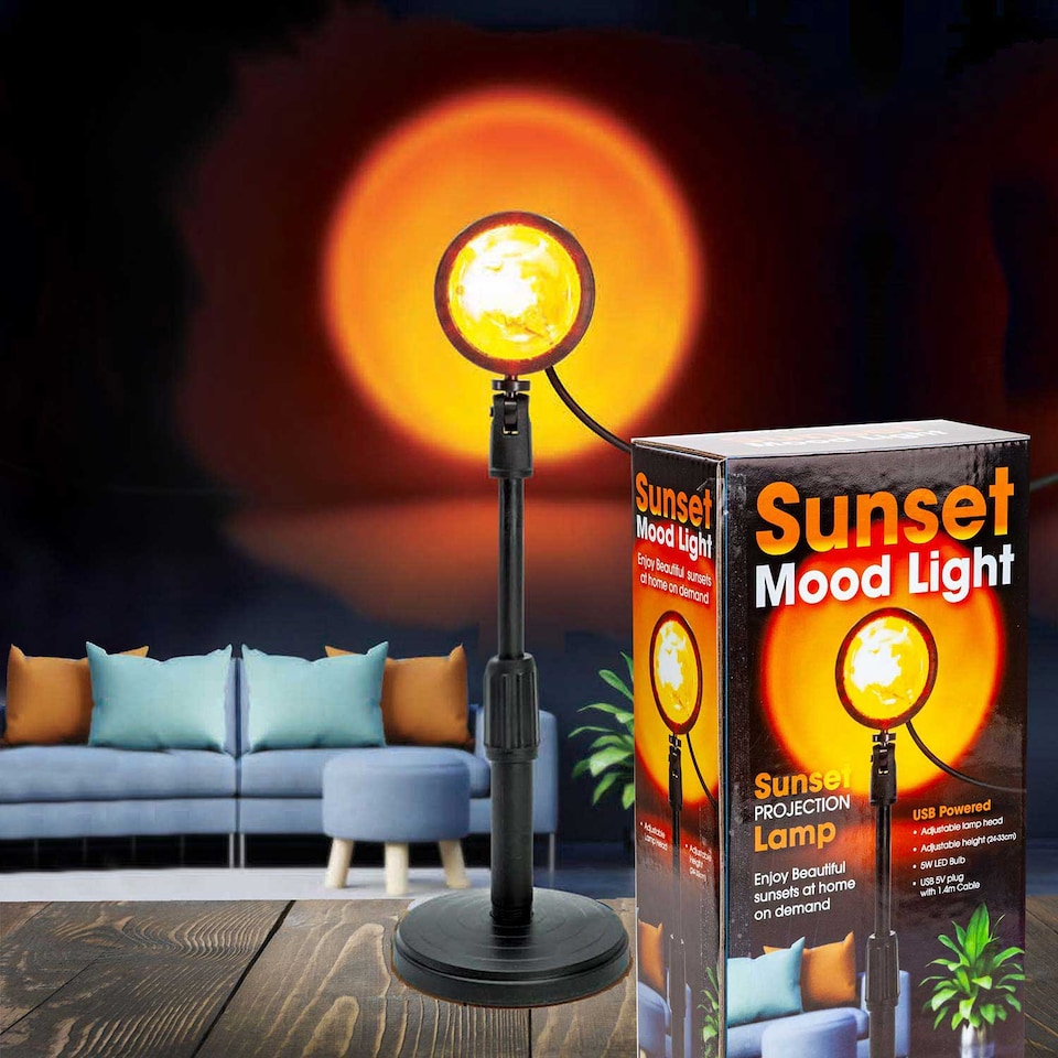 image 1 of PMS Sunset Mood Light Projector