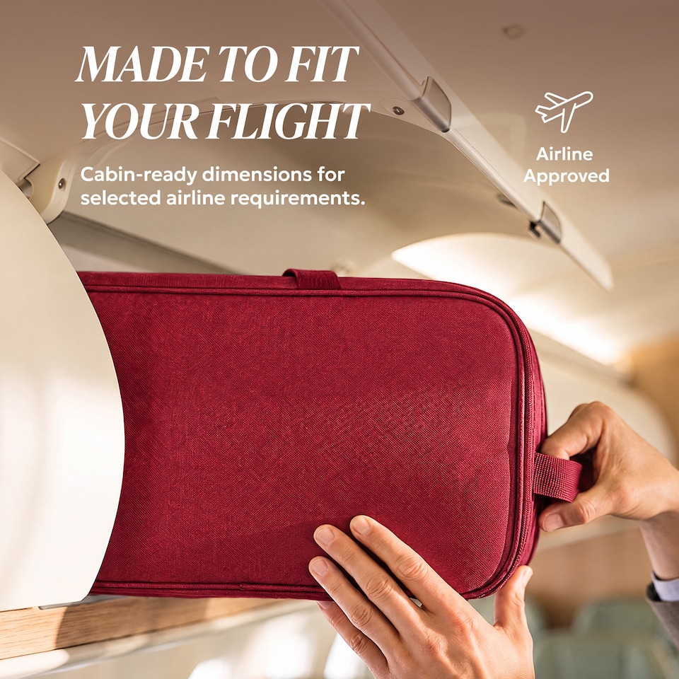 image 1 of Lugg Single Trolley Soft Cabin Bag 45x36x20cm Lightweight Hand Luggage